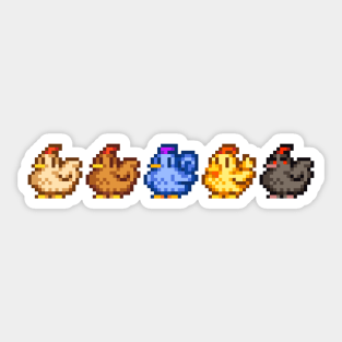 Chickens Sticker